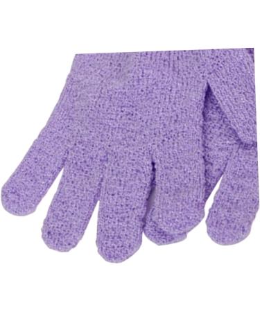 minkissy Pair Shower Gloves Exfoliating Gloves Bath Gloves Five Fingers - Buy Online on GoSupps.com