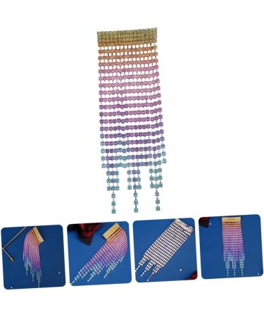 MAGICLULU Hair Accessories for Rhinestone Hair Clip for Women Rhinestone Hair Clips Hair Jewels for Women Rhinestone Barrettes for Women Hair Pin Child Tassel Rhinestones Decorate - Buy Online on GoSupps.com