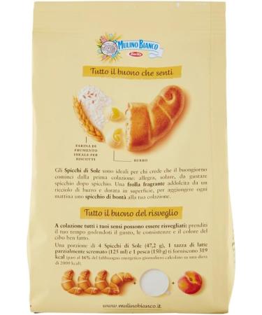  Italian Gourmet E.R. Mulino Bianco Spicchi Di Sole Lot de 6 biscuits dor s 400 g + pulp 400 g - Buy Online on GoSupps.com