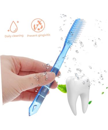 Minkissy 24 STK Adult Toothbrush Set - Colorful Manual Travel Toothbrush for Smokers & Teeth Cleaning - Buy Online on GoSupps.com