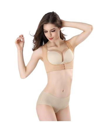 Corrector Adjustable Women Back Support Belt Posture Correction Brace Rectify Posture Corset Shoulder Black S - Buy Online on GoSupps.com