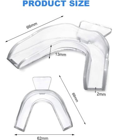 VIKSAUN 10-Piece Teeth Whitening Mouth Trays for Grinding, Snoring & Bruxism - Sleep Aid Solution - Buy Online on GoSupps.com