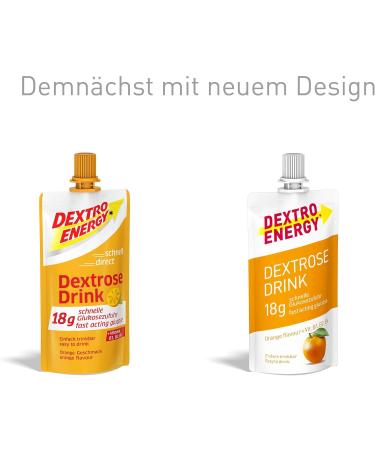 Dextro Energy Orange Dextrose Drink 16 Pack - Quick Energy Boost 18g Carbs for Excursions & Learning - Buy Online on GoSupps.com