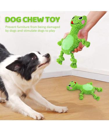 QKFON Plush Dog Toys - Squeaky Interactive Toys for Small to Large Dogs | Quality Pedagogical Stuffed Playthings - Buy Online on GoSupps.com