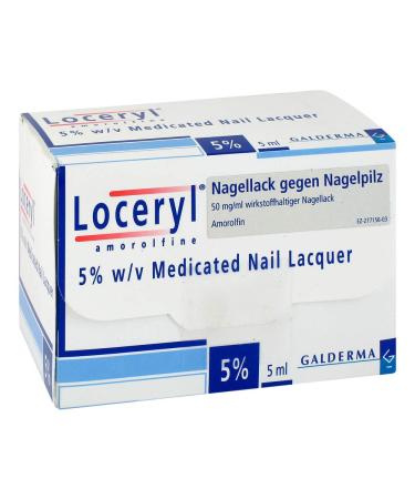 Loceryl against nail fungus Active nail polish 1x5 milliliters