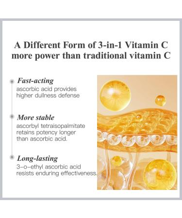 HKH Camellia Vitamin C Anti-Aging Serum | Anti-Wrinkle Face Essence with Niacinamide for Women - Tighten Skin & Reduce Fine Lines - Buy Online on GoSupps.com