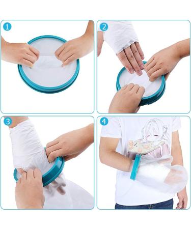 Doact Waterproof Arm Protector for Shower | Hand Plaster Protection for Adults | Broken Finger & Hand Cover - Buy Online on GoSupps.com