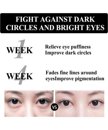  Hengxuan Set of 2 Instant Firming Eye Creams - Firming Eye Cream - For Dark Circles - Immediate Eye Care - For Puffiness and Under-Eye Bags - Buy Online on GoSupps.com