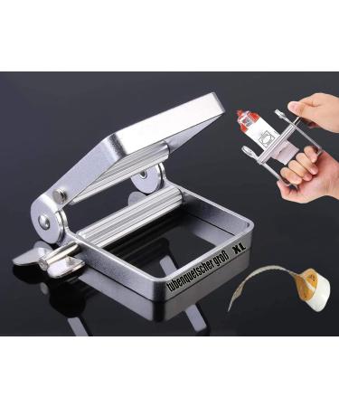 GuIDRE Tube Press/Tube Squeezer Metal Tuben Express Tubsqueters Extra Large Size 8.5cm Metal Quetting Tools Lazy toothpaste dispenser Hair color Dye Cosmetic Squeezer Tube Wringer - Buy Online on GoSupps.com