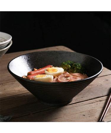 Accessories Kitchen Pantryware Multi Purpose/Salad Serveware serving bowls Mixing bowlBig Soup Noodles Ramen Bowl Retro Fruit Salad Vegetable Bowl Instant Mixing Bowl Creative Personality Ceramic Tabl - Buy Online on GoSupps.com