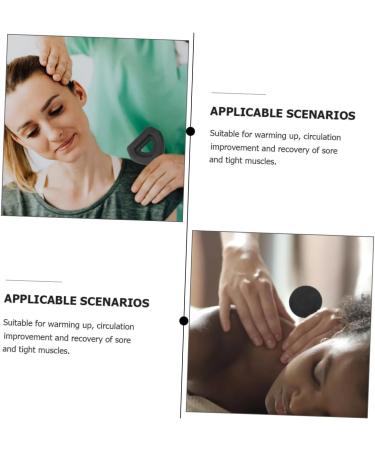 Partykindom Fascia Gun Head - Muscle Massage Device Accessories for Head & Calf Relaxation - Vibration Shock Tension Relief - Buy Online on GoSupps.com