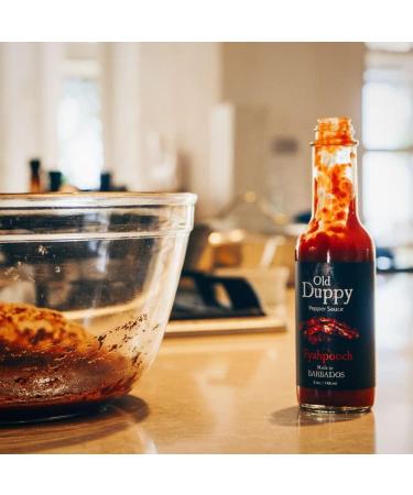Old Duppy Fyahpooch Smoked Pepper Sauce 150ml - Buy Online on GoSupps.com