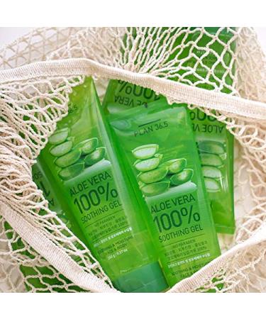 Aloe Vera 100% Soothing Gel Tube 260ml - Natural Skin Care Solution - Buy Online on GoSupps.com