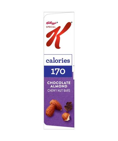 Kellogg's Special K Chewy Nut Bars - Gluten-Free Chocolate Almond Snacks - 170 Calories - 6.96oz Box (6 Bars) - Buy Online on GoSupps.com