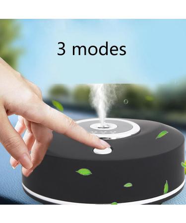 Premium Ultrasound Aromatherapy Diffuser - Noiseless 3 Spray Modes Long-lasting Moisture for Home & Car - Buy Online on GoSupps.com