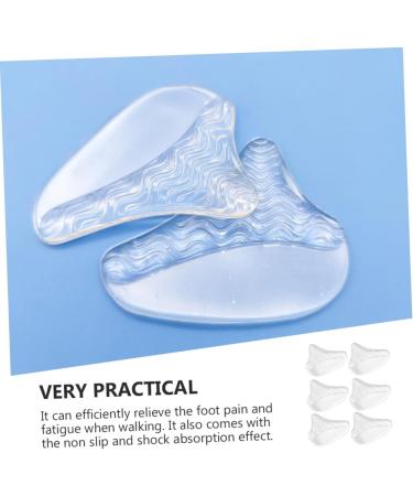 Gatuida 6 Pairs Forefoot Pads - Dancer Foot Cushion Arch Support & Bunion Relief Non-Slip Orthotic Insoles for Comfort - Shop Now - Buy Online on GoSupps.com