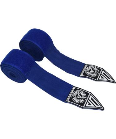 Dynamix Athletics Boxing Bands - 5.00m Elastic Bandages for MMA & Muay Thai - Extra Long with Thumb Loop & Velcro - Blue - Buy Online on GoSupps.com