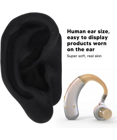 Black Silicone Human Ear Model for Acupuncture & Piercing Practice - Buy Online on GoSupps.com