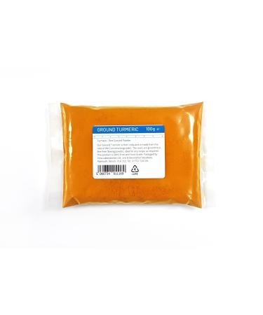 Entirely Ingredients Turmeric 100g - Selected for Quality - Food Grade