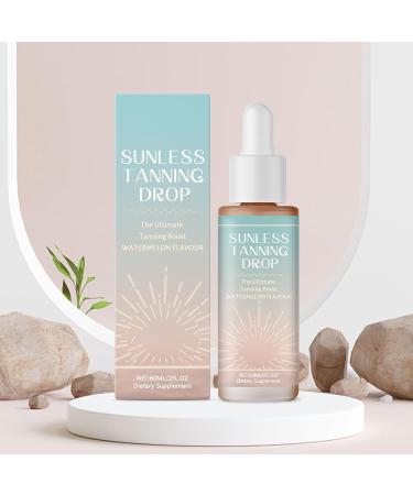  G n rique Sunless Tanning Drops Nourishing Hydrating Self-Tanner 60ml Gentle Beauty Lotion for Men and WomenFace Body Legs Arms Thighs Back Natural Tan Glow  - Buy Online on GoSupps.com