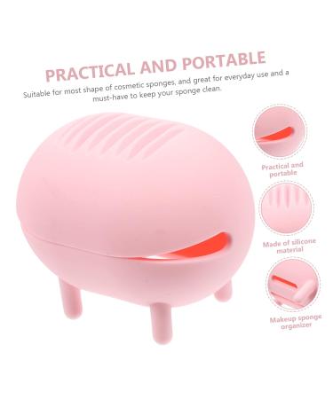 Portable Pink Beauty Egg Storage - Travel Makeup Organizer 7.5x5cm | International Shipping Available - Buy Online on GoSupps.com