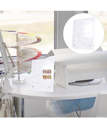 LIFKOME Pr sentoir d' chantillons d'Ongles en Acrylique Petit Format Motif Marbre Al atoire Support Inclus Tableau de Couleurs de Vernis Ongles pour Salon de Manucure et Pratique du - Buy Online on GoSupps.com