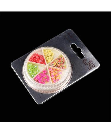 Lurrose Fruit Pattern Nail Art Decor Slices - Colorful DIY Nail Decoration for Girls - Buy Online on GoSupps.com
