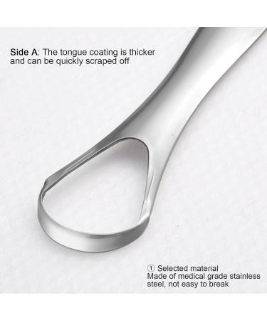 Stainless Steel Tongue Cleaner & Scraper for Kids | Best Bad Breath Solution with Tongue Brush & Gel - Buy Online on GoSupps.com