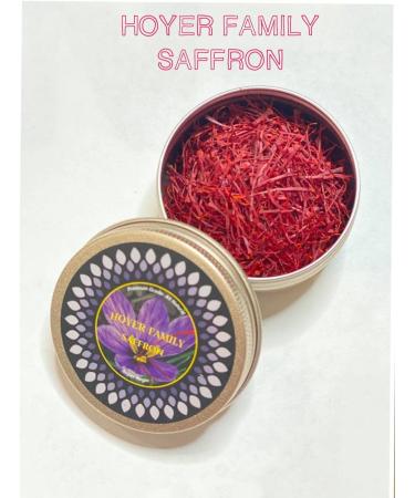 Hoyer Family Saffron, Premium Grade-1 Super Negin Saffron Threads, 2 gram