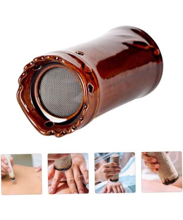 Tovinanna 3-Piece Ceramic Moxibustion Massage Tools Set | Essential Oils & Facial Moxa Stick Burner | Perfect for Relaxation & Wellness - Buy Online on GoSupps.com