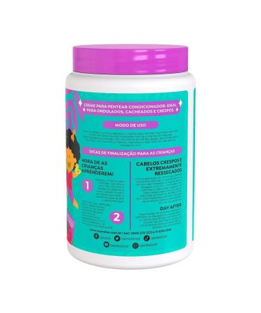 Buy Salon Line Kids Combing Cream - Cachinhos Sem Nos 1000g | International Shipping Available - Buy Online on GoSupps.com