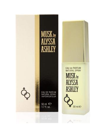 ALYSSA ASHLEY Musk Eau De Toilette Spray Silver 1.7 Ounce (Pack of 3) 1.70 Fl Oz (Pack of 3) - Buy Online on GoSupps.com