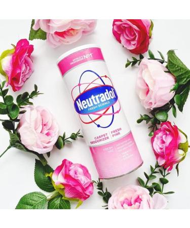 Neutradol Fresh Pink Carpet Deodoriser and Gel Power Orb Set - 2 x Carpet Deodoriser and 2 x Gel Power Orbs for Home and Office - Buy Online on GoSupps.com