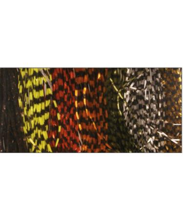 MFC's Barred Sexi-Floss A Crinkly Spandex Material (Brown Medium)