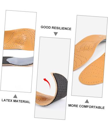 NOLITOY Arch Support Insoles - 3 Pairs Foot Care Insoles for Men & Women | Corrective Insoles for Flat Feet & Xo Leg Support - Buy Online on GoSupps.com