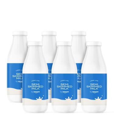 by Amazon Lait Demi- cr m 6x1L 1 l (Lot de 6)