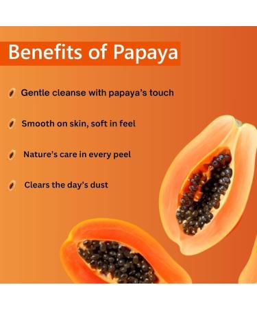 Miracle Beauty Papaya Daily Routine Acne Face Wash travel size & Cleanser for Teens Boys By Bangkok Technology | Face Wash Scrub | No Side-effect Free - Buy Online on GoSupps.com
