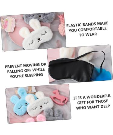 Beaupretty 4pcs Breathable Plush Goggles Facial Mask | Shop Internationally - Buy Online on GoSupps.com
