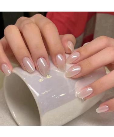 12 Colors White Pearl Chrome Nail Powder - Metallic Mirror Glitter for Stunning Nail Art | Aurora Shimmer Pigment Set - Buy Online on GoSupps.com