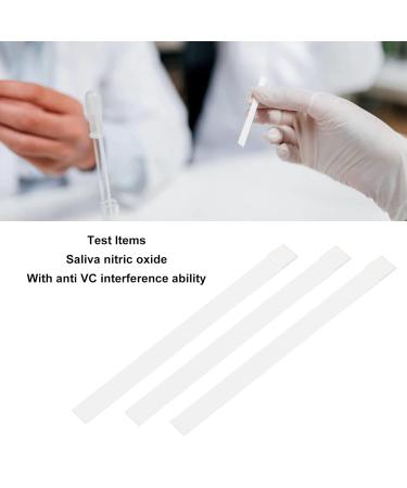 Body Nitric Oxide Test Strips Nitric Oxide Indicator Strips Test Salivary Nitrite Levels - 25 Strips 96% Highly Accurate with Anti VC Interference Ability - Buy Online on GoSupps.com