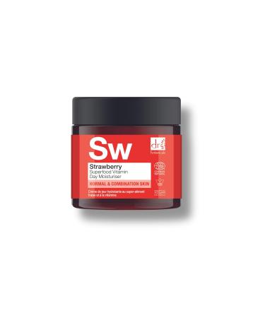 Dr Botanicals Strawberry Superfood Vitamin C Day Moisturizer - Nourishing 2.02 Fl Oz for Glowing Skin | International Shipping Available - Buy Online on GoSupps.com