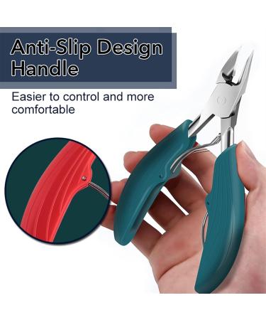 Nail Clipper for Thick Nails 1Pcs Ingrown Nail Clippers Accessories And Manicure Tools Thick Toenails Nipper Edge Cutter Trimmer Cuticle Scissors Pedicure (Color : Red) - Buy Online on GoSupps.com