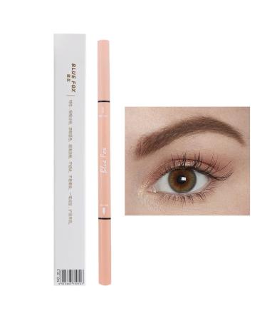 Ultra Fine Brow Defining Makeup Brow Pencil Double Headed | Waterproof & Smudge-Proof Professional Eyebrow Definer for Eye Makeup Stays on All Day Rowces Coffee Color