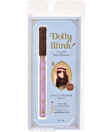 Koji Dolly Wink Pencil Eyeliner Brown 1 Piece