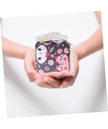 Orfofe Women's Cartoon Period Bag - Stylish Storage Pocket for Bandages & Accessories - Buy Online on GoSupps.com