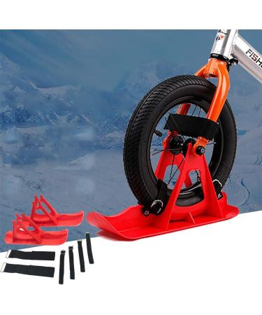 12 Balance Bike Scooter Snow Sledge Board Set | Kids & Toddlers Red Skiing Walker - Buy Online on GoSupps.com