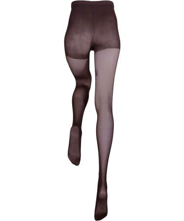 Truform Compression Sheer Pantyhose Black Queen Plus 8-15 mmHg (2 Pack) - Buy Online on GoSupps.com