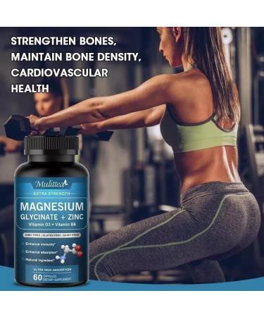 High absorption magnesium glycinate to relieve stress and anxiety - Buy Online on GoSupps.com