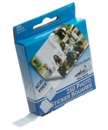 Pioneer PSM-2 Photo Mounting Squares (250 Pack) Multicolor - Buy Online on GoSupps.com