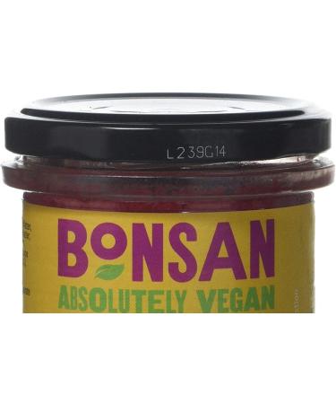 Bonsan Organic Beetroot & Horseradish Pate 130g - Delicious Vegan Spread - Buy Online on GoSupps.com
